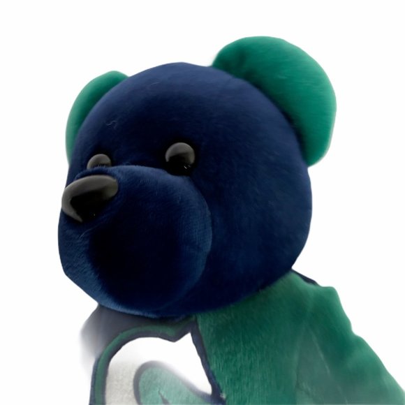 Team Beans Seattle Mariners Beanie Bear Blue Green - Picture 5 of 8